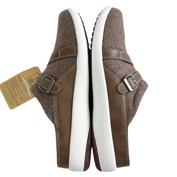 Spenco Aston Wool Slip-On Slides Tan Women’s Size 8.5B - Picture 6 of 16